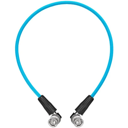 Kondor Blue 22" 12G SDI Right Angle Cable for 4K 60p Camera Monitors and Transmitters (Kondor Blue)