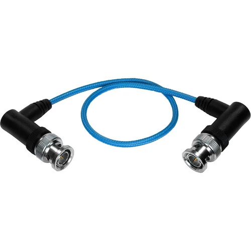 Kondor Blue Ultra Thin 3G SDI Video Cable Right Angle BNC (12")