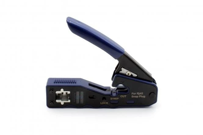 Digitus X-ML-EZ-TOOL Pince a sertir Noir, Bleu