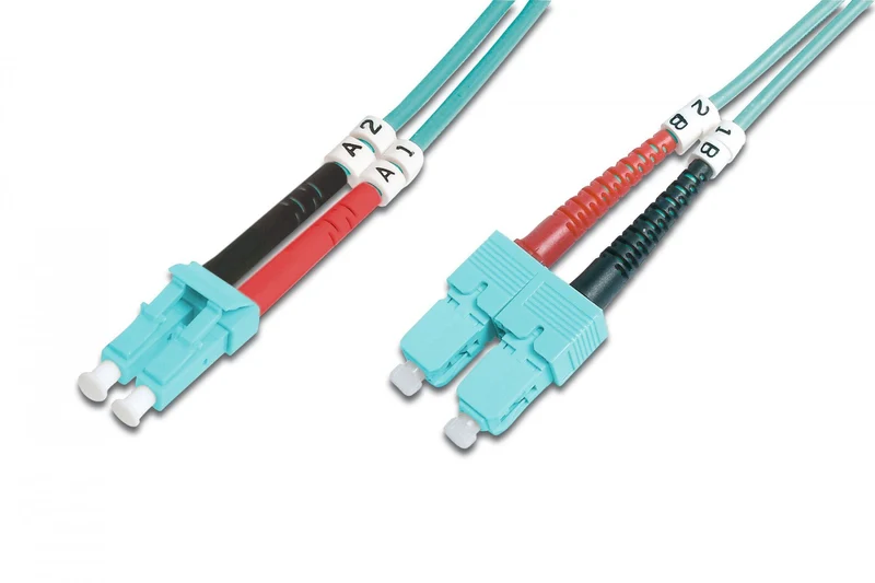 Digitus DK-2532-01/3 câble InfiniBand et a fibres optiques 1 m I-VH Couleur aqua