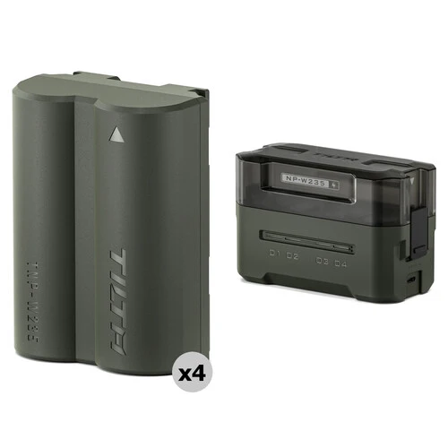 Tilta NP-W235 Kit with 4 Batteries and Charging Station