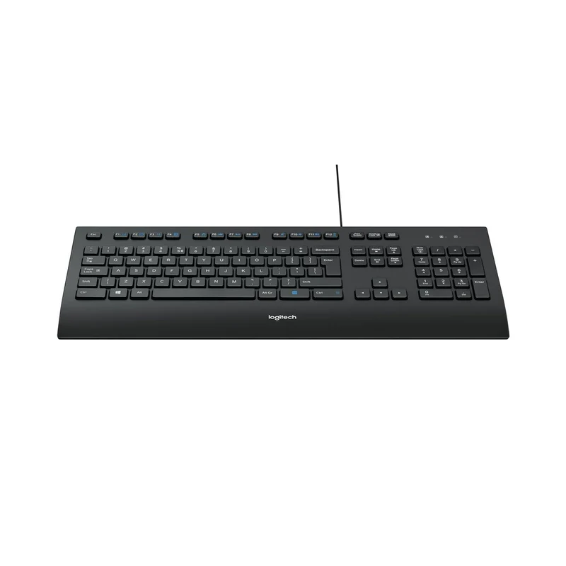 Logitech K280e for Business clavier Bureau USB QWERTY US International Noir
