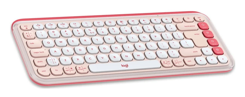 Logitech 920-013142 POP Icon Combo Souris et Clavier Rose