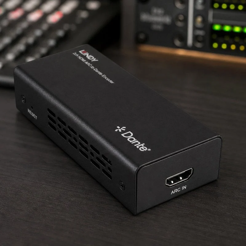 LINDY Encodeur HDMI ARC 2 canaux vers Dante