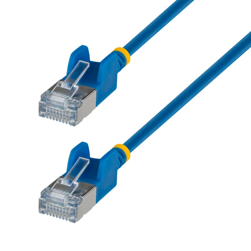 1.5m Black Ultra Slim CAT6a Cable