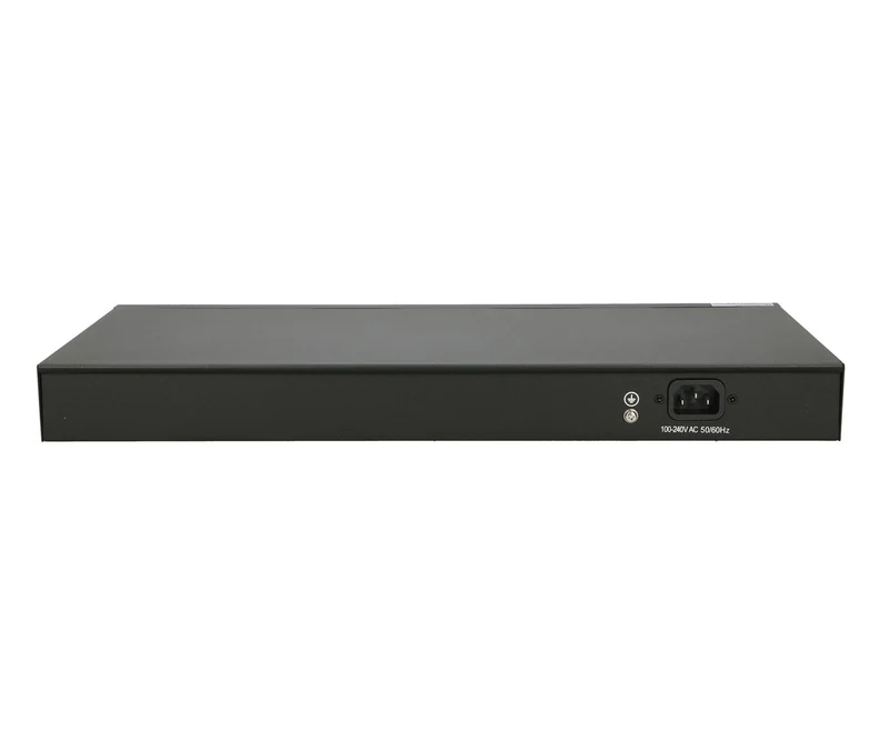 Extralink EX.3807 commutateur réseau Géré L2 Gigabit Ethernet (10/100/1000) Connexion Ethernet, supportant l'alimentation via ce port (PoE) 1U Noir, Gris
