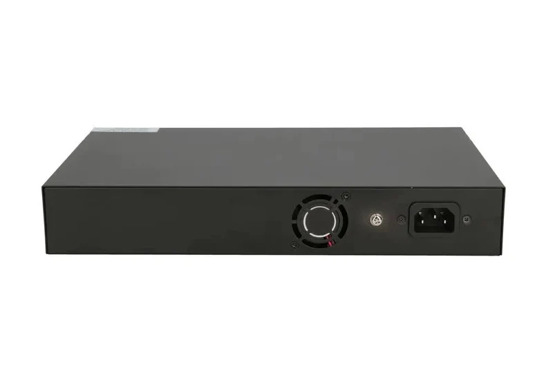 Extralink EX.8222 commutateur réseau Géré L2/L4 Gigabit Ethernet (10/100/1000) Connexion Ethernet, supportant l'alimentation via ce port (PoE) 1U Noir