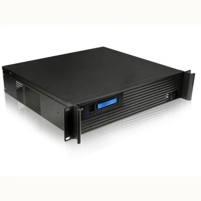 "Techly I-CASE IPC-240L Boîtier serveur PC Micro ATX / Mini ITX Rack 19"" 2U"