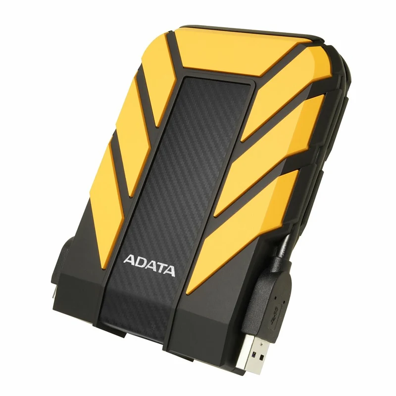 "ADATA HD710 Pro disque dur externe 2 To 2.5"" Micro-USB B 3.2 Gen 1 (3.1 Gen 1) Noir, Jaune"
