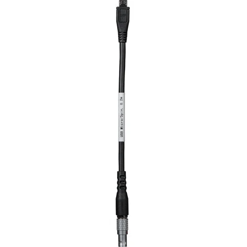 Teradek 5-Pin to Micro-USB 2.0 Type-B Monitor Cable for SmallHD Overlays (8")