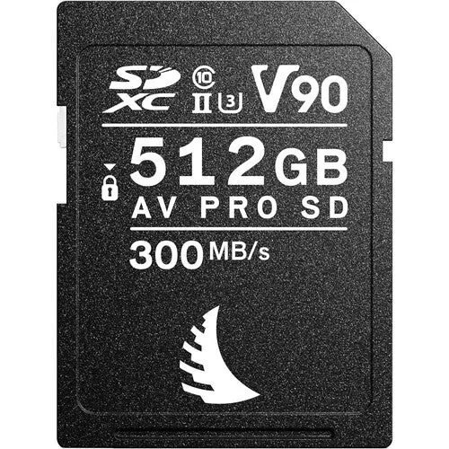 Angelbird 512GB AV Pro MK2 UHS-II SDXC V90 Memory Card