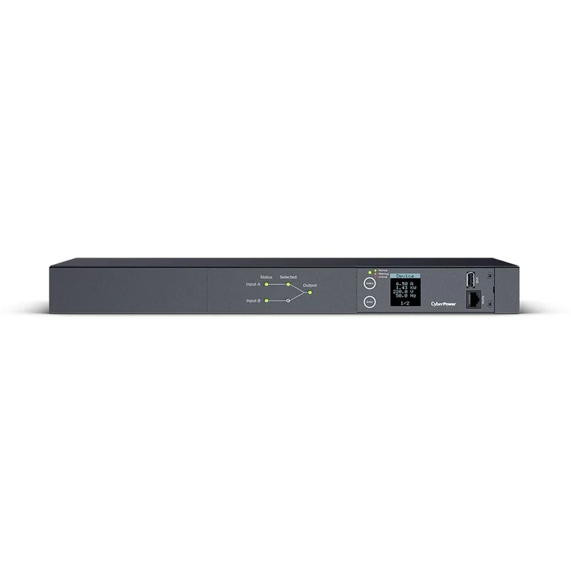 CyberPower PDU24005 unité de distribution d'énergie 10 sortie(s) CA 1U Noir