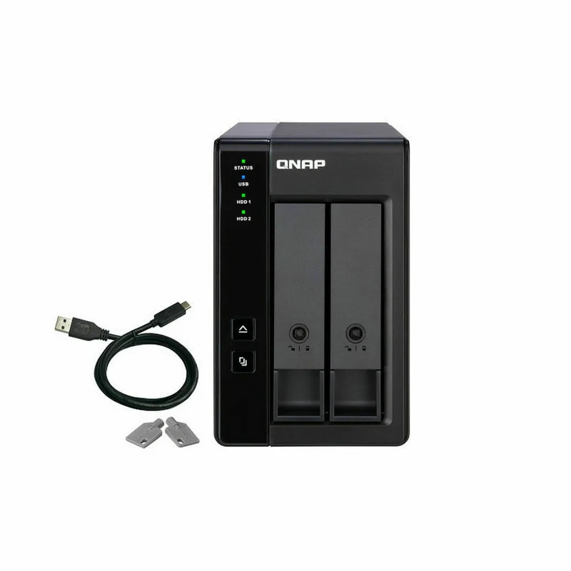 2bay 3.5" SATA HDD USBC Raid Expansion