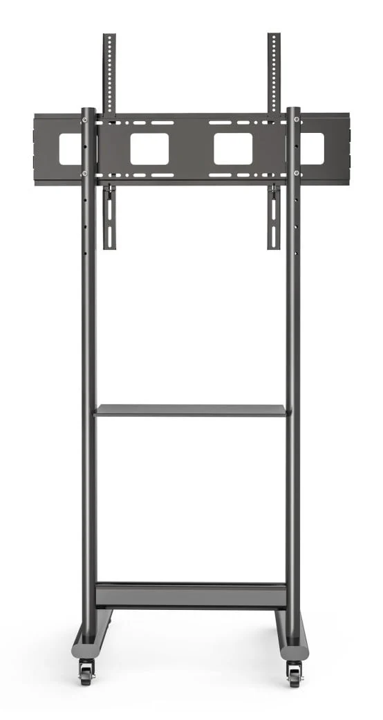 Techly ICA-TR74 Support TV mobile 50-90” jusqu'a 70kg étagere AV réglable