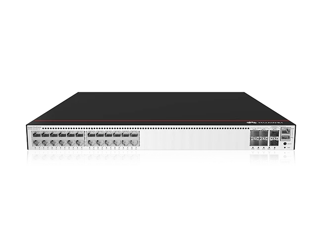 S5700 Series Ethernet Switch - 24*10/100/1000BASE-T ports, 4*10GE SFP+ ports, 2*12GE stack ports