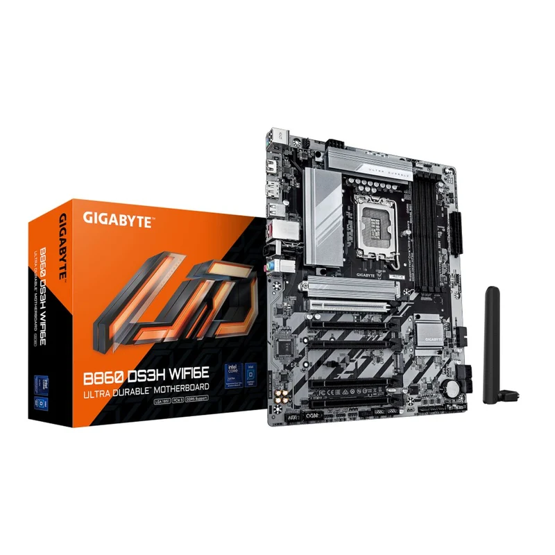 GIGABYTE B860 DS3H WIFI6E carte mere Intel B860 LGA 1851 (Socket V1) ATX