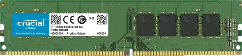 Crucial CT8G4DFRA32A module de mémoire 8 GB 1 x 8 GB DDR4 3200 MHz