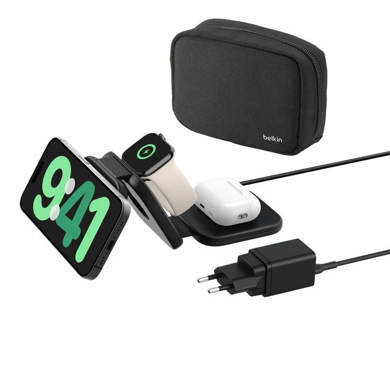 Belkin Station de recharge aimantee 3-en