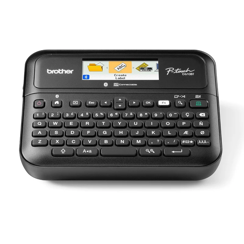 Brother PT-D610BTVP imprimante pour étiquettes Transfert thermique 180 x 360 DPI 30 mm/sec Avec fil &sans fil TZe Bluetooth