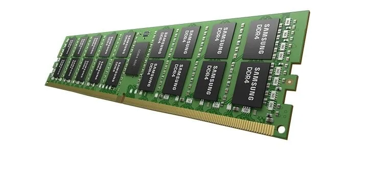 Samsung M393A8G40AB2-CWE module de mémoire 64 Go 1 x 64 Go DDR4 288-pin DIMM ECC