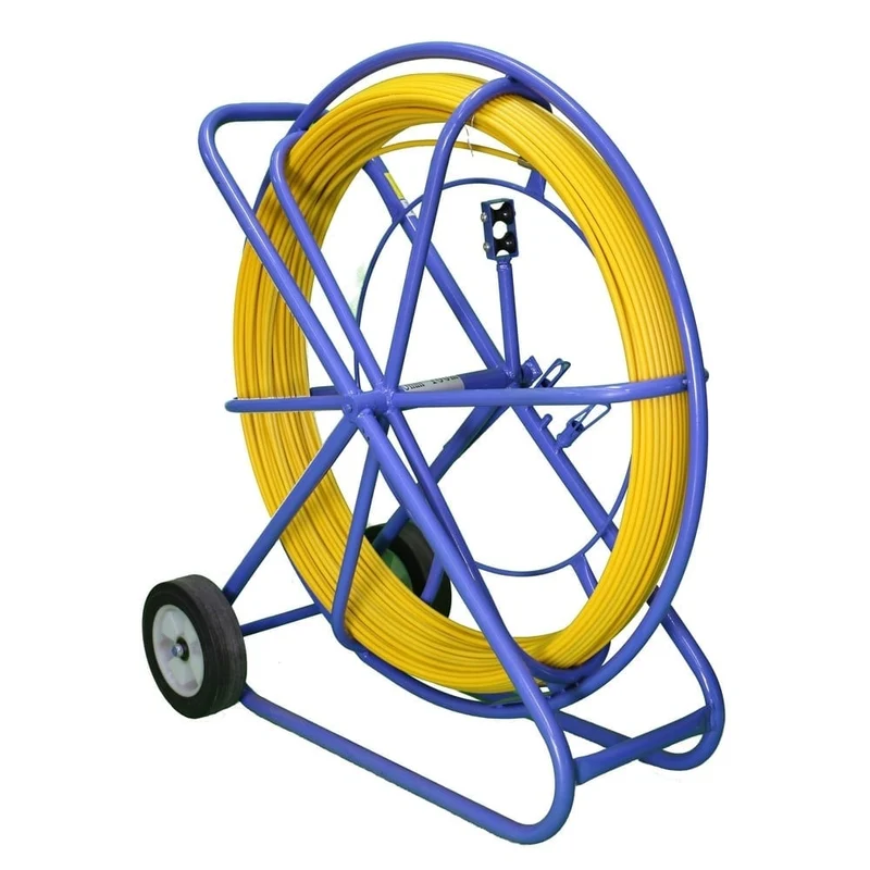 Extralink Pilot 8mm 100m | Tire-câble | fibre de verre FRP, diametre 8mm, longueur 100m, jaune