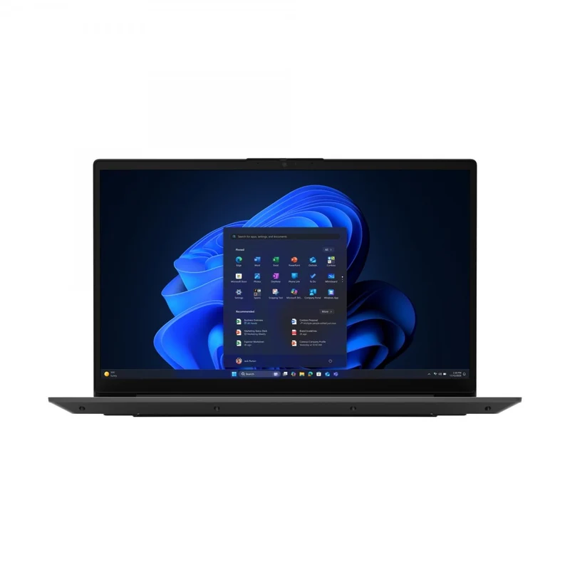 "Lenovo V15 G6 ARP AMD Ryzen™ 5 150 Ordinateur portable 39,6 cm (15.6"") Full HD 8 Go DDR5-SDRAM 256 Go SSD Wi-Fi 6 (802.11ax) Windows 11 Pro Noir Allemand"