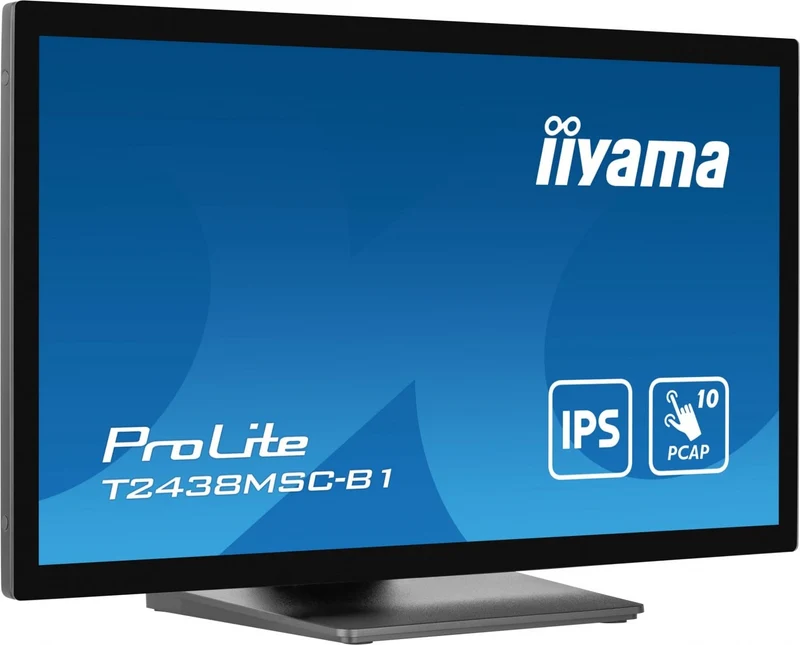 "iiyama ProLite T2438MSC-B1 écran plat de PC 60,5 cm (23.8"") 1920 x 1080 pixels Full HD LED Écran tactile Noir"