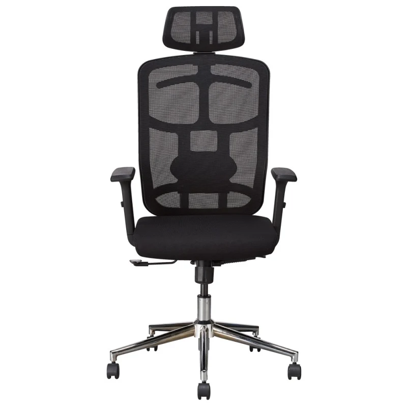 Techly ICA-CT MC020 Chaise de bureau noire