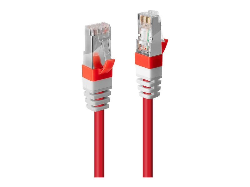 LINDY S/FTP Cat.6A Cable Red 15m LSOH incl. Testprotocol