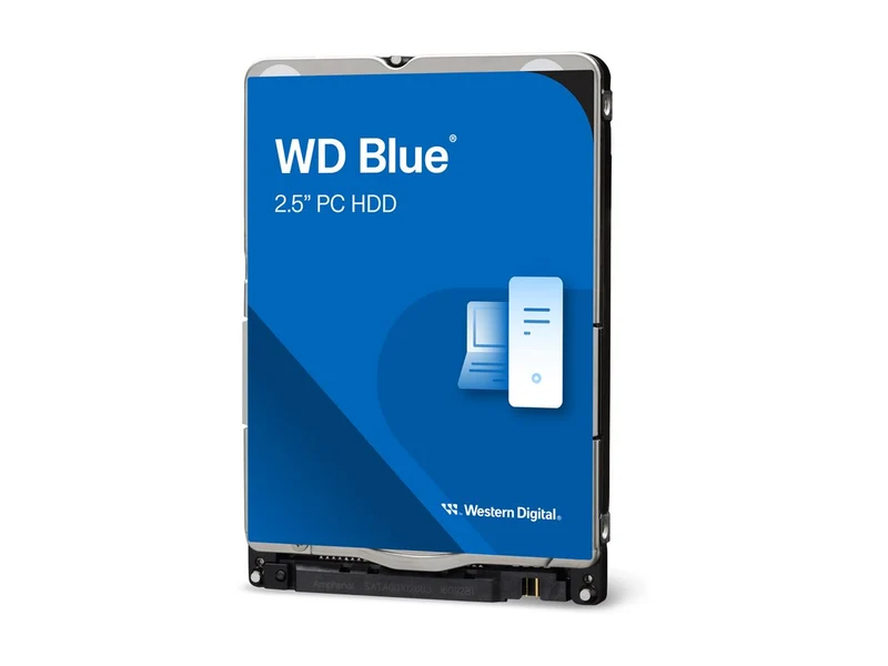 WD Blue Mobile 1TB HDD 5400rpm SATA serial ATA 6Gb/s 128MB cache 2,5inch 7mm Heigth RoHS compliant intern Bulk