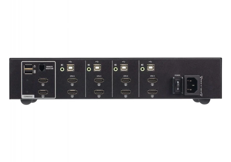 Aten CS1144H4-AT-G 4P USB HDMI Double Écran PP4 Sécurisé KVM