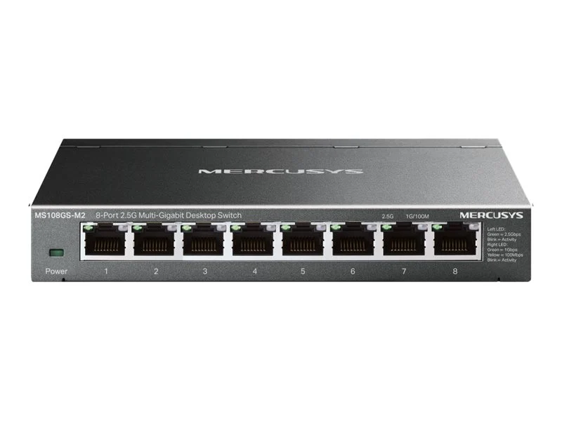 TP-LINK MERCUSYS ETHERNET SWITCHES 8X 2.5GBPS LAN PORTS