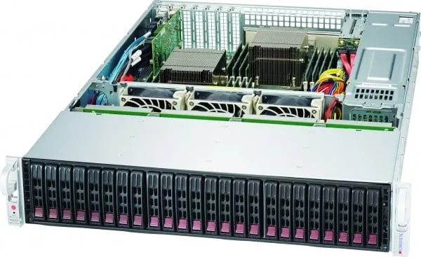 Supermicro SuperChassis 216BE1C4-R1K23LPB Support Noir 1200 W