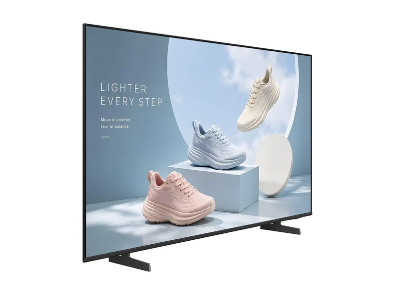 SAMSUNG BE55HX-H 55p Non-tactile UHD 4K 3840x2160 16:9 300nit 16/7 Tuner Biz TV App Tizen 8.0 HP 2x10W 3 ans