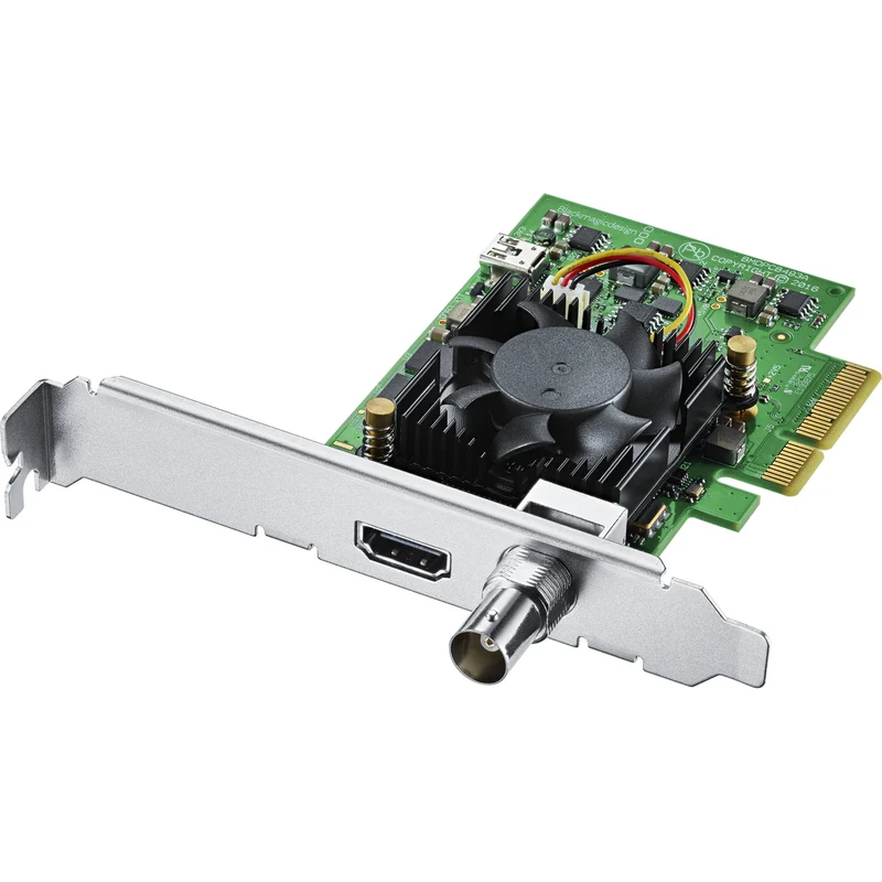 Blackmagic Design DeckLink Mini 4K Recorder Card with Low Profile PCIe Capture