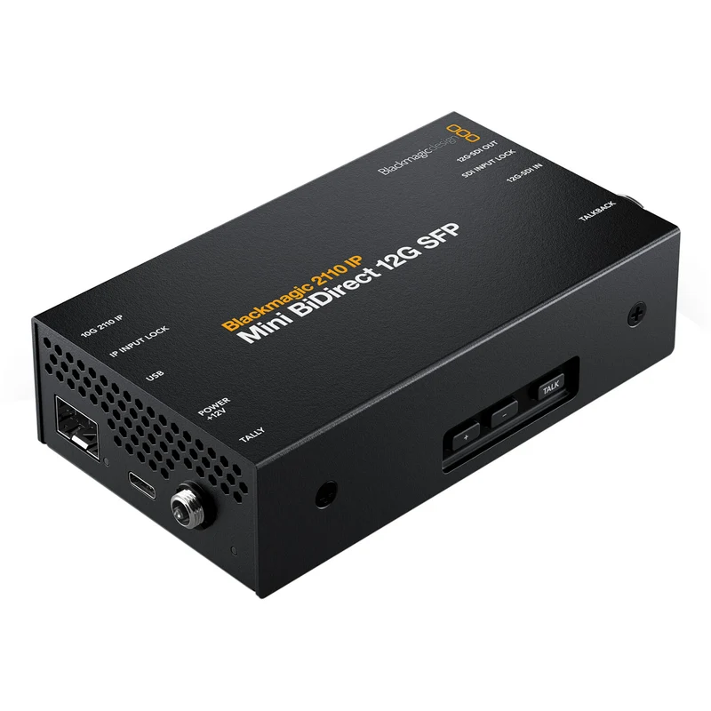 Blackmagic Design 2110 IP Converter - Mini BiDirect 12G SFP to SMPTE-2110