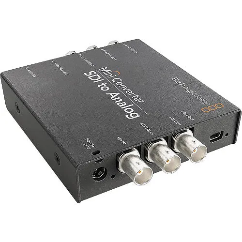 Blackmagic Design Mini Converter - SDI to Analog with 12V Power Supply