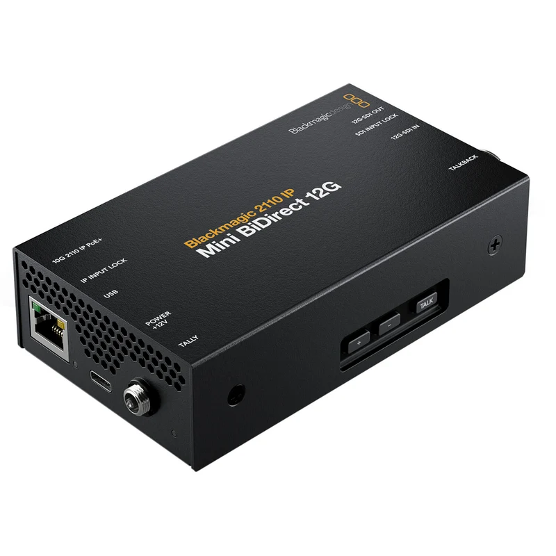 Blackmagic Design 2110 IP Presentation Converter with USB-C & HDMI Connections