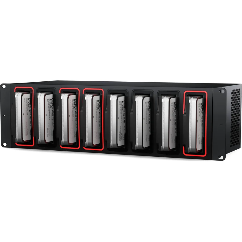 Blackmagic Design Rackmount Cloud Backup with 8 Hard Disk Slots