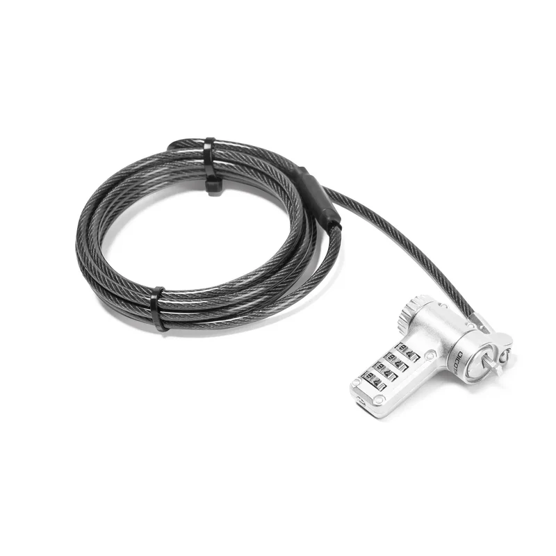 DICOTA D32180 cable lock Black, Silver 2 m
