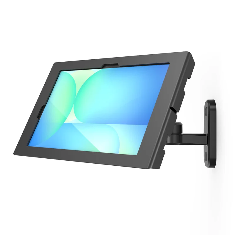 Compulocks Galaxy Tab S10 FE+ 13.1", Apex Enclosure Swing Wall Mount - Black
