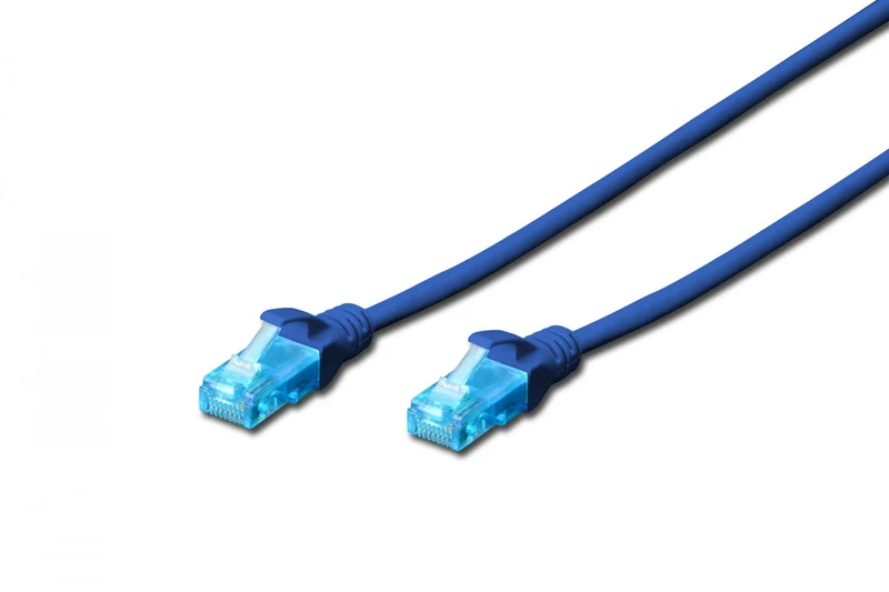 Digitus DK-1512-050/B câble de réseau Bleu 5 m Cat5e U/UTP (UTP)