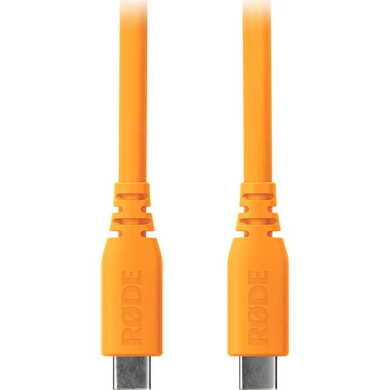 RODE SC22 USB-C to USB-C Cable (Orange, 11.8")