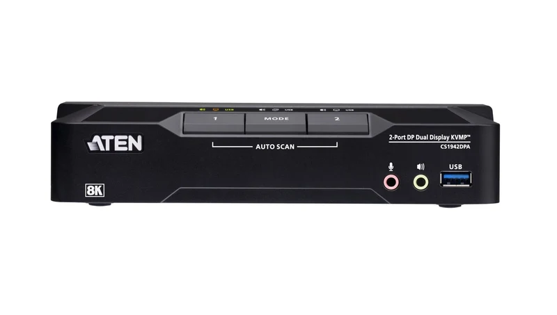 Aten CS1942DPA-AT-G 2P USB3.0 8K DP Double Écran KVMP™ Sw
