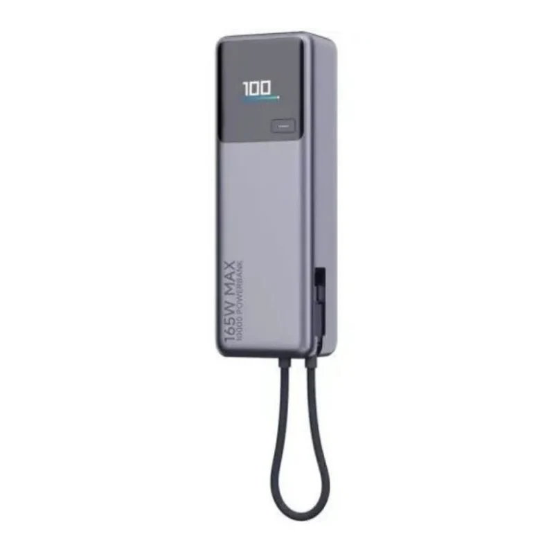 Xiaomi 165W Power Bank 10000 (Cable Intégré) Gris
