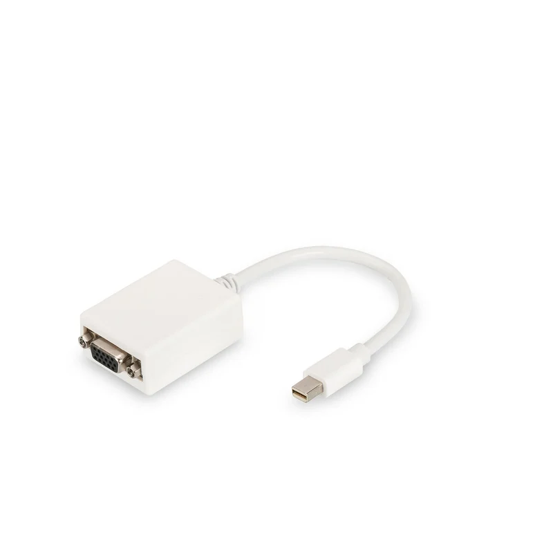 Câble adaptateur DisplayPort, mini DP - HD15M/F, 0,15 m, DP 1.1a, CE, blanc