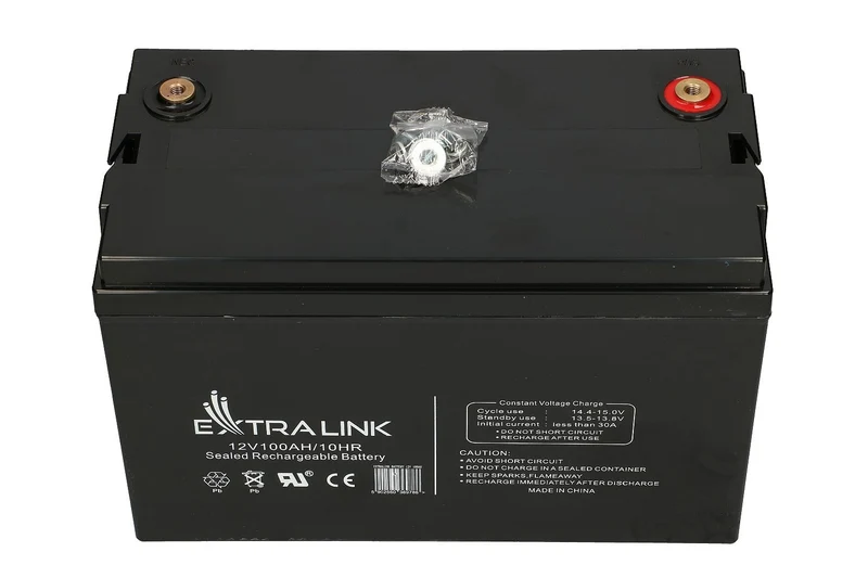 Extralink AKUMULATOR BATTERY ACCUMULATOR AGM 12V 100AH - Batterie Sealed Lead Acid (VRLA)