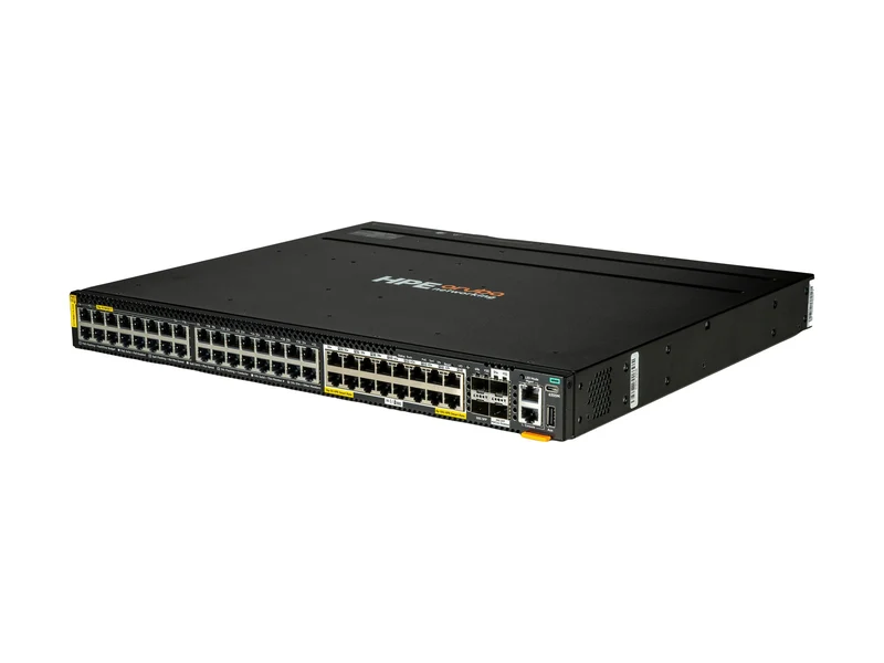 HPE Aruba Networking CX 6300M 32p 1G 16p SmtRt 5G Class8 PoE 2p SFP56 50G 2p SFP28 25G MACsec Switch