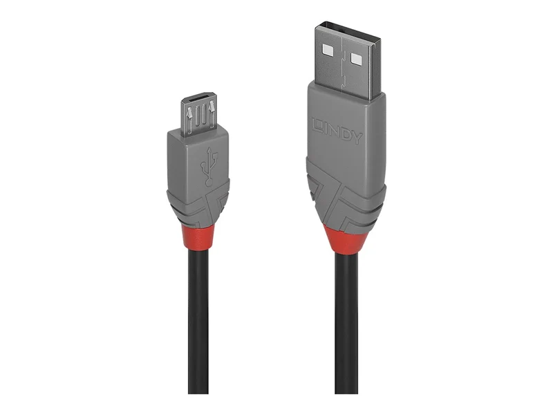 LINDY Câble USB 2.0 type A vers Micro-B Anthra Line 5m