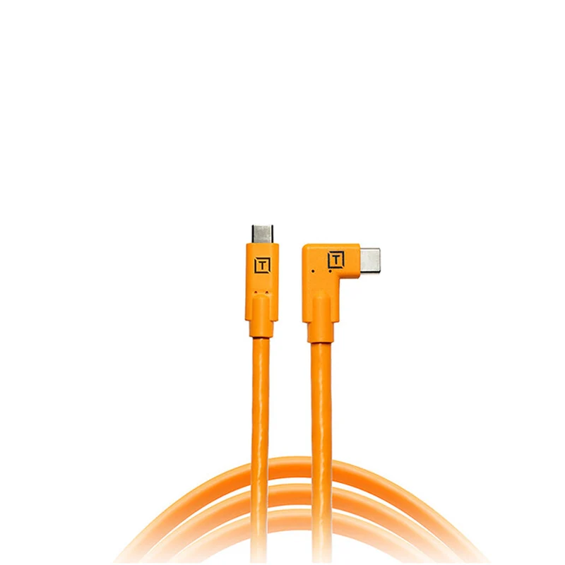 Tether Tools TetherPro USB Type-C Male to USB Type-C Male Cable - 15', Orange
